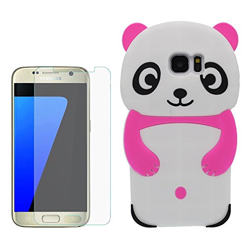 Hcheg funda de silicona dise o rojo panda para Samsung Galaxy S7 edge - Un dise o elegante y una protecci n ptima 1XProtector de pantalla reviews Hcheg funda de silicona dise o rojo panda para Samsung Galaxy S7 edge - Un dise o elegante y una protecci n ptima 1XProtector de pantalla
