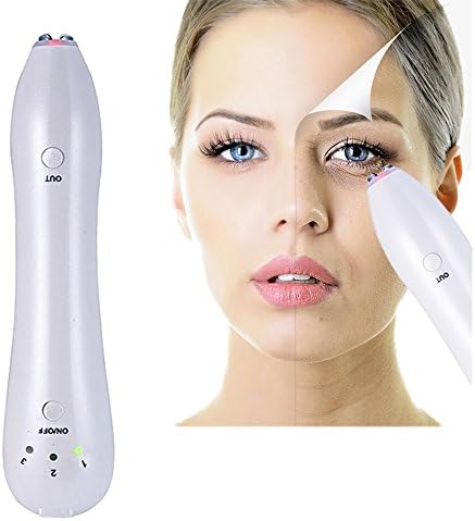 Massager For Face, Eye Massager, RF Radio Frequency Face Lifting Rechargeable Eye Vibrator Anti-Aging Wrinkle Dark Circle Remover Machine Beauty