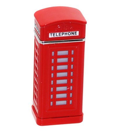 Klein & Lustig Taschen Aschenbecher als London Telefonzelle