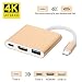Produktbild Myfei HDMI-Kabel, gold, Stück: 1