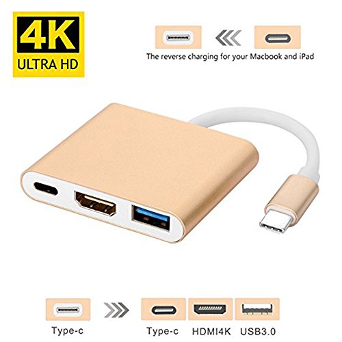 Preisvergleich Produktbild Myfei HDMI-Kabel, gold, Stück: 1