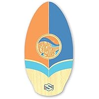 Skimboard SkimOne 39 100cm In Legno - Giallo Nero, Per Peso Fino A 80kg - Foto 5