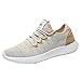 Produktbild Sneaker Herren,Sannysis Männer Mesh Round Breathable Flache Turnschuhe Laufschuhe Freizeitschuhe Cloudfoam Swift Racer Gymnastikschuhe