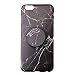 Produktbild iPhone 7/8 iPhone 7plus /8plus Handyhülle,Dewanxin Einfach Bereift Marmor Einfach mit kreative Halter Handytasche Protective Case Cover (iPhone 7plus /8plus, Schwarz)