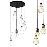 [lux.pro] Hängeleuchte 7-flammig mit...