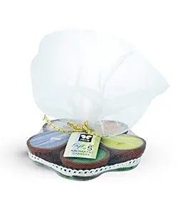 IRIS Aroma Candles (Brown) (Set of 5)