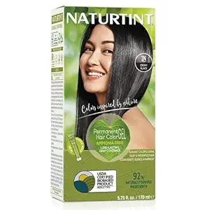 Permanent Hair Color - 1N, Ebony Black, 5.4 oz, Pack of 2