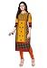 Ishin Cambric Cotton Yellow Printed Party Wear Wedding Wear Casual Daily Wear Office Wear Festive Wear Bollywood New Collection Latest Design Trendy Women
