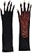 Produktbild Heitmann Deco Halloween - Teufels-Handschuhe rot mit Krallen - für Erwachsene - Ideal für Karneval und Halloween