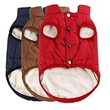 El suyo SincerelyWindproof perro de perrito del chaleco de la chaqueta del traje para mascotas perro caliente de invierno ropa de abrigo para perros grandes Pequeño Mediano