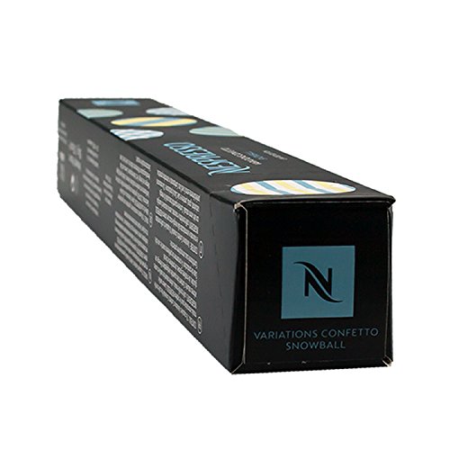 Preisvergleich Produktbild LIMITED EDITION : 50 x Variations Confetto Snowball Nespresso Coffee Capsules
