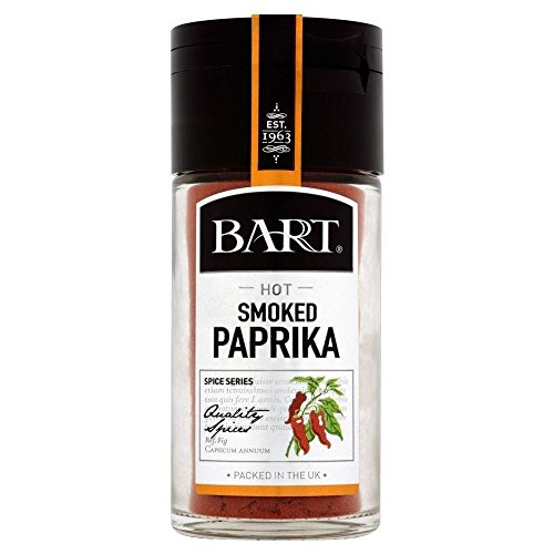 Bart Hot Smoked Paprika (45g) - Packung mit 2