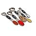 Produktbild Wokee 5 Pcs Set Messlöffel Sets,Edelstahl Magnetische Backlöffel für trockenes oder flüssiges Material