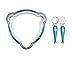 Baby Bowl Set, Plate Fork and Spoon. me-feed-me by Salmon Luke. Ideal for toddlers and babies to help with self-feeding.