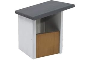 Henry Bell Elegance Sloping Roof Open Front Nest Box, clear