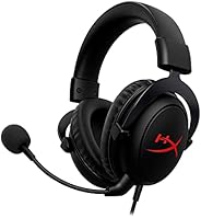 HyperX Cloud Core  On-Ear Wired Gaming Headset with Mic for PC, DTS Headpone:X (Black)