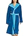 Produktbild Vossen Unisex Bademantel Poppy, Einfarbig, Gr. 46 (L), Blau (curacao)