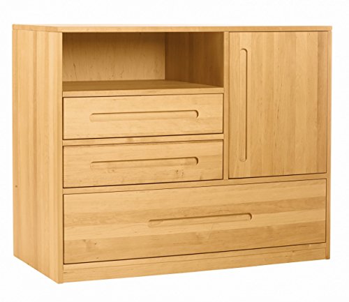 Preisvergleich Produktbild BioKinder 22601 Lina Kommode Wickelkommode aus Massivholz Erle