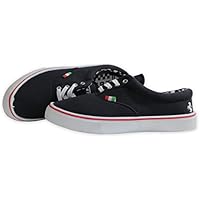 Ferrari zapatos de los niños zapatos zapatillas de deporte, colour blanco, negro, azul marino Negro negro Talla:38