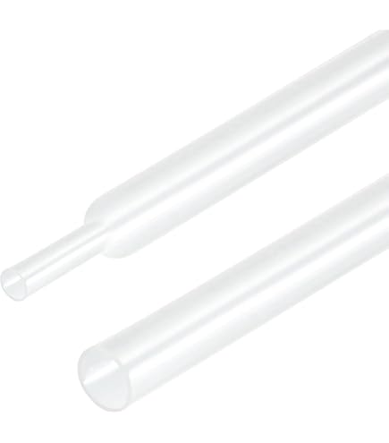 Tubo Termorretráctil Transparente 18 Mm - Relación 3:1, 1 Metro, Sellado Estanco Para Cables