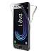 Produktbild VCOMP Hülle Cover Silikon Gel transparent Ultra- dünn 360° Schutz Integral vorne und hinten für Samsung-Galaxy J3 (2017) J330F/ds/ J330G/ds/ J3 Pro (2017) - ÜBERSICHTLICH