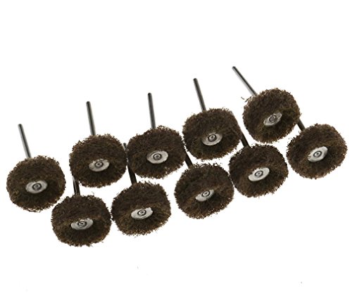 40 Stück 25mm Polierstifte Polierscheibe Polierköpfe Polieraufsatz für Dremel DE - 5