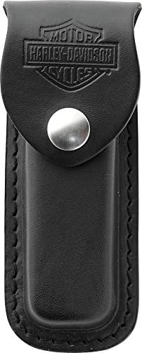 Case Harley-Davidson 52099 Embellished Genuine Leather Medium Sheath, black
