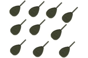 CARP-CORNER 10x Carp Fishing Weights 1.5oz 2oz 2.5oz 3oz 3.5oz Inline Style NGT