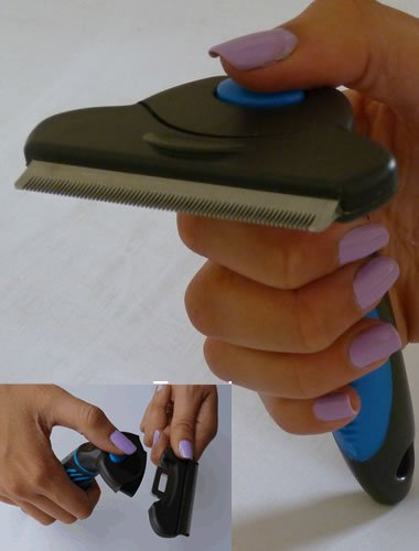 PPI-Pet-Care-Essentials-De-Shedding-Rake-Suitable-for-Dogs-Cats-Medium-7cm