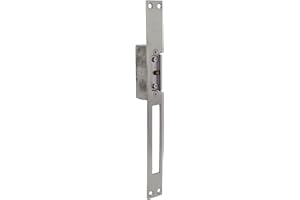 Amig - Abrepuertas Eléctrico de Embutir para Puertas - Mod.20-250 x 25 x 3 mm - Amperaje: 1,1 A - Incluye Bobina de 8-12 V de Corriente Alterna - Cerradero para Portales, Tiendas u Oficinas