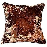 copper sequin cushion