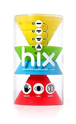 MOLUK 43380 – Construction et Jeu Construction Jouets, Hix, Construction, diamètre 8,2 cm