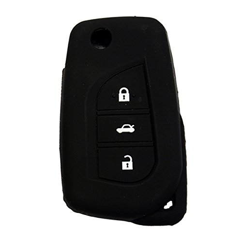 KMH TO00016BK 3 Button Flip Key Cover for Toyota Corolla Altis (Black) RS.196 (61.00% Off) - Amazon