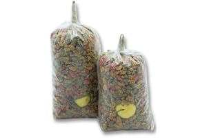 EUROKAN TACKLE Large PVA Solid Bags for Carp Fishing - 20 Pack, Eco-Friendly, Quick Dissolve Bait Bags for Coarse and Match Angling UK