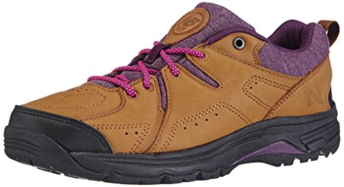 New Balance WW959BP2 B - Zapatillas para correr en montaña de cuero para mujer, marrón - Braun (BP2 BROWN/PURPLE), 4 uk