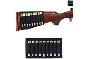 ACEXIER Tactical 9 Cartuchos de Soporte de Conchas de munición Bolsa de Bala para MP 512-36 Accesorios de Rifle de Caza de Culata elástica