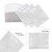 Mermaid Double-Deck Makeup Cotton pads Facial Cleansing Pads Cotton Puff 100% Pure Cotton Unbleached breathable Makeup Remover Accessories Tools 60x50mm 100pcs