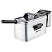 Produktbild Heinner Fritteuse - Premium Öl-Filtration Edelstahl Fritteuse 3 L Frittierkorb für Pommes, Bratfisch, Zwiebelringe, Chicken Nuggets - Temperaturkontrolle & Timing