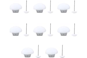 SSRDFU Klamry do poszewki na kołdrę – 8 klipsów do kołdry, antypoślizgowe klipsy do kołdry z tworzywa sztucznego, klipsy mocujące do kołder z guzikiem (białe)