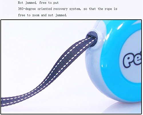 Vicstar-5-Meters-Laisse-Pour-Chien-Rtractable-Chien-Laisse--Enrouleur-pour-Moyen-ou-Grand-Chien-Chiot-en-Promenade-5-Mtres