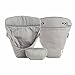 Ergobaby baby carrier 360 Pure Black (new 2016 color) Including Grey Insert for newborns
