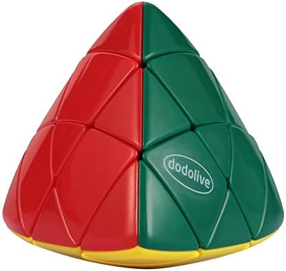Dodolive Shengshou Rice Dumpling Magic Cube Speedy Ultra-Smooth Allotype Cube Educational Tools Puzzle Game,Colorful