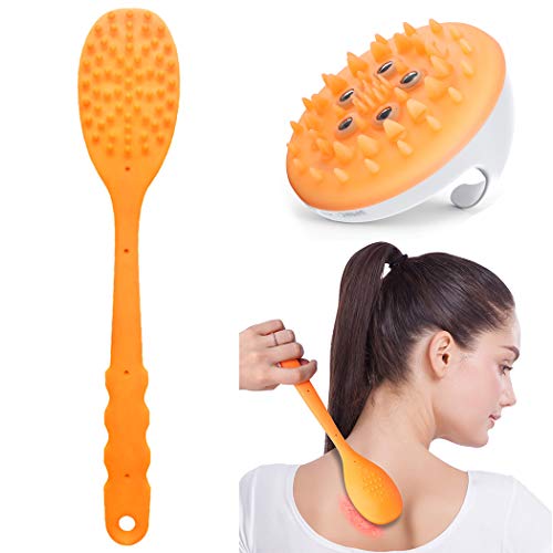 Preisvergleich Produktbild Kapmore Körpermassagepinsel Handmassagegerät mit Massage Beat