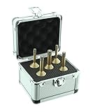 Praktisches Set der gängisten Durchmesser, sortiert in einem tragebaren Koffer