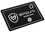 RFID Blocker Schutzkarte - Störsender - Eine Karte schützt Ihre gesamte Geldbörse vor Datendiebstahl - Nie wieder einzelne Schutzhüllen für NFC Bankkarte, Ausweise, Kreditkarte, EC-Karte, Reisepass