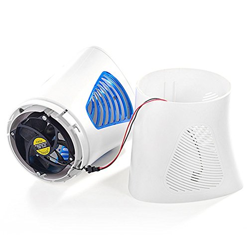 Insektenvernichter Ultravioletter LED Insektenlampe, Fochea Indoor Elektrische Mückenfalle, Photokatalytischer Mücken Beseitiger Insektenfalle Mückenlampe, Frei von Chemikalien, für zu Hause - 6