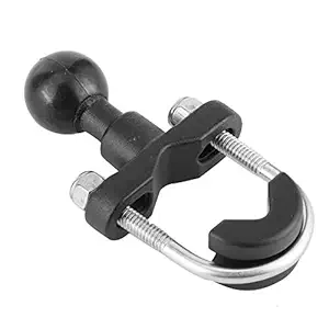 Handlebar Rail Mount Kit, 360 Degree Universal Rotating Firm and Stable Portable Handlebar U-Bolt, Duable Bike for Motorcycles Long Time Use Automobiles