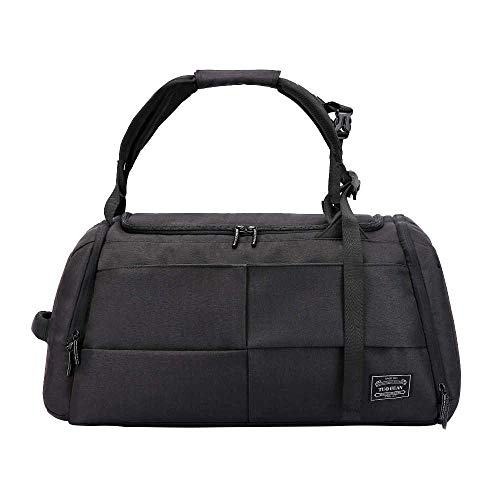 Preisvergleich Produktbild Felicove Multifunktionale Tasche, Reisetasche Unisex Grau Tragbare Umhängetasche Große Kapazität Gepäcktasche Anti-Diebstahl Tragetasche Schwarz Handtasche Outdoor Kissentasche für Reise