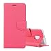 Produktbild RZL Hüllen & Zubehör für Samsung Galaxy A9 Stern / A8 Stern, Silk Texture Horizontal Flip Ledertasche mit Halter & Kartensteckplätze & Brieftasche & Bilderrahmen (Farbe : Magenta)