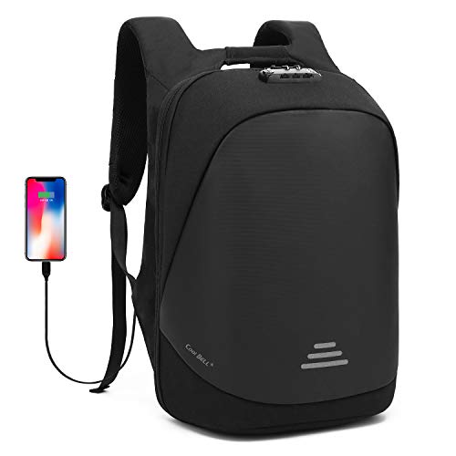 Preisvergleich Produktbild UtoteBag Anti-Diebstahl Laptoprucksack Business Travel Rucksack Reiserucksack Anti-Theft Schulrucksack Backpack Daypack mit TSA Zahlenschloss für 15,6 Zoll Laptop Notebook
